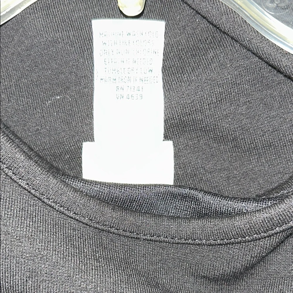 L.L. Bean Classic Black Midi Dress - Picture 4 of 5